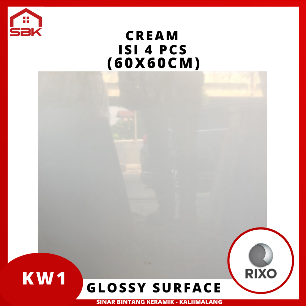 Jual Granit 60x60 Cream Polos Rixo | Shopee Indonesia