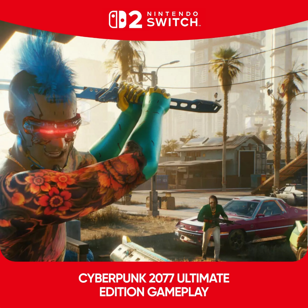 Jual Cyberpunk 2077 Ultimate Edition for Nintendo Switch 2 | Shopee ...