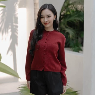Beatrice Clothing Juniper Knit Blouse - Atasan Rajut Wanita Basic Lengan Panjang