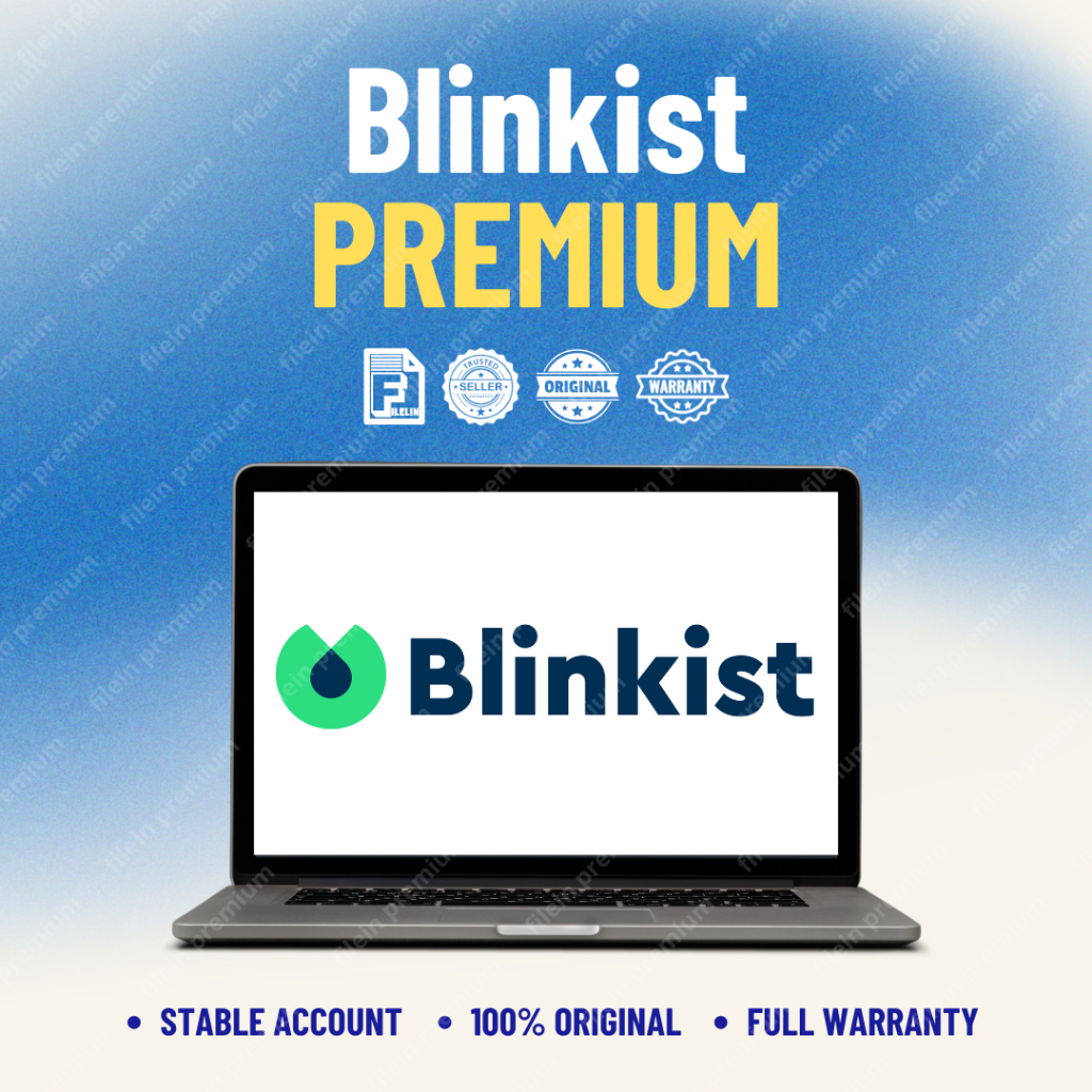 Jual Blinkist Premium 1 Bulan Account Shopee Indonesia