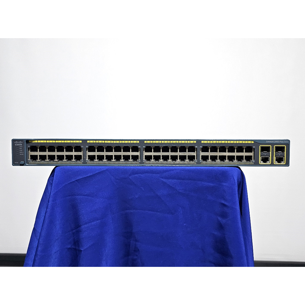 Jual Switch Hub Cisco Catalyst 2960 Plus 48 TC L 48 Port 10 100 2 Port ...