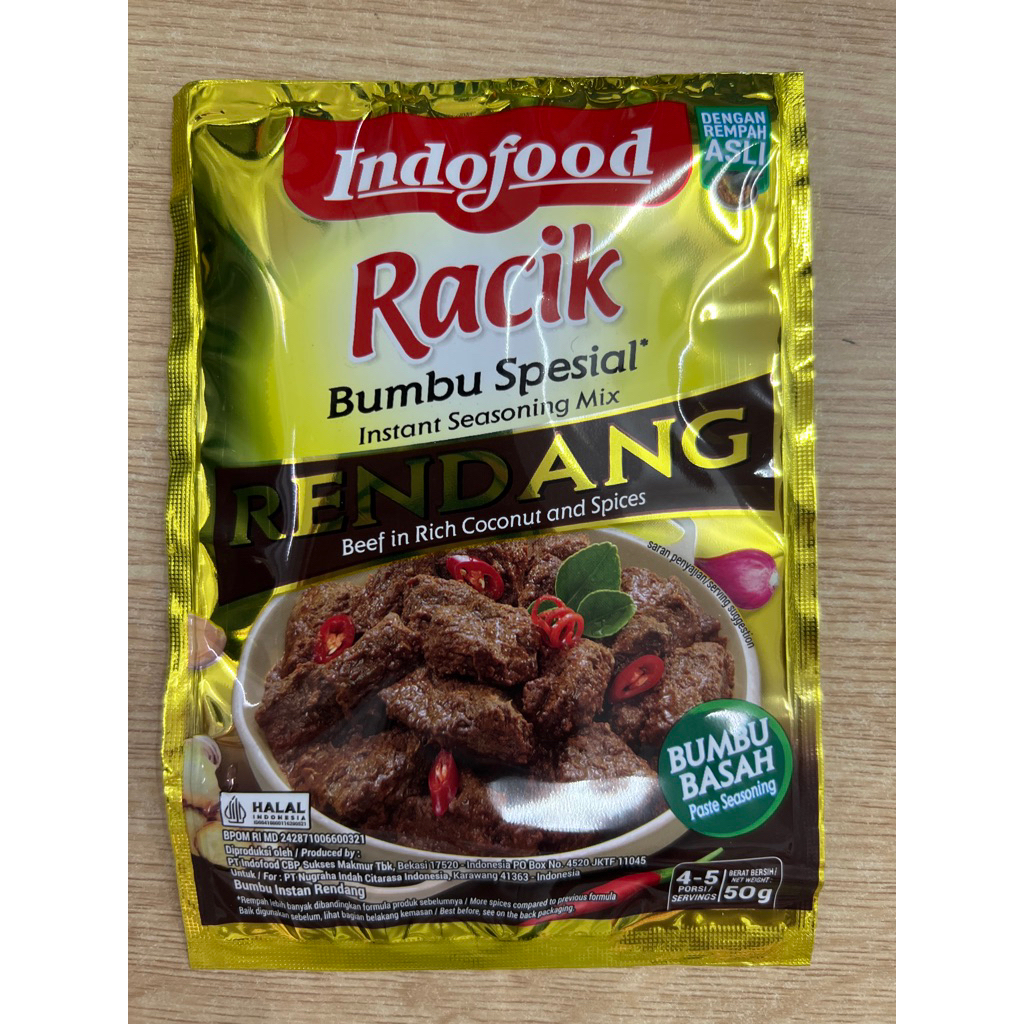 Jual INDOFOOD RACIK RENDANG 50GR | Shopee Indonesia
