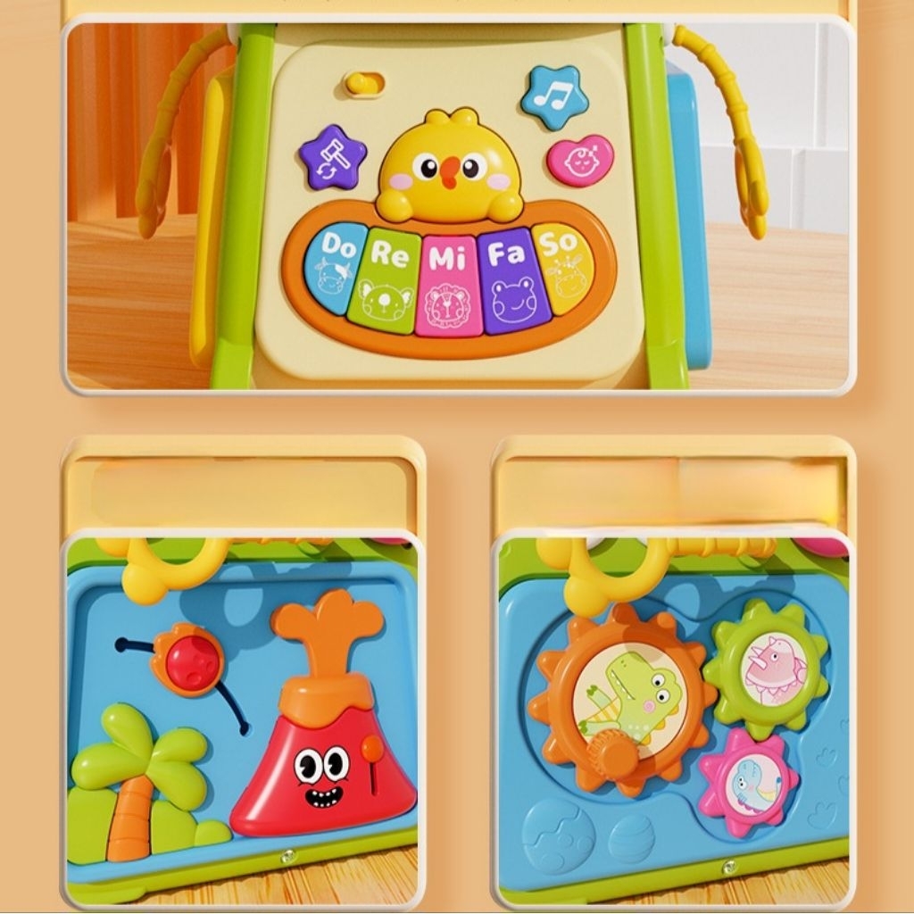 Jual Kotak Mainan Multifungsi Buaya Edukasi Anak Crocodile 18in1 ...
