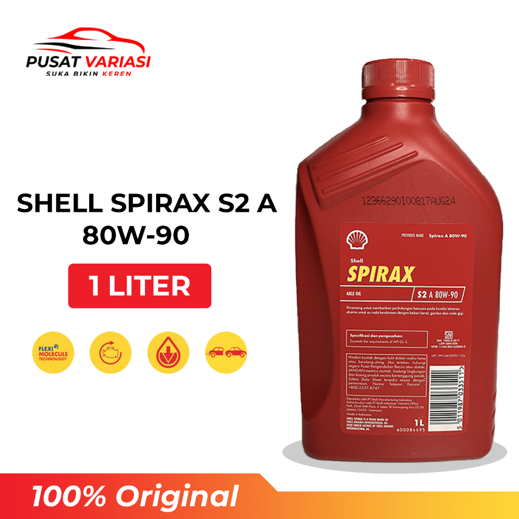 Jual Shell Spirax S2 A 80W-90 Axle Oil 1L | Shopee Indonesia