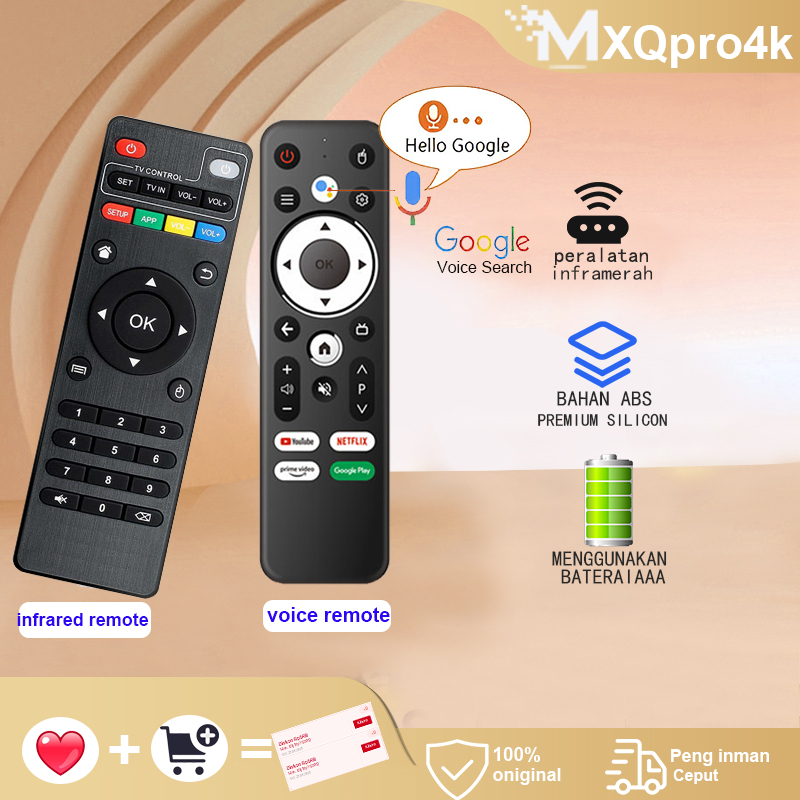 Jual Remote control inframerah / remote control suara untuk kotak TV ...