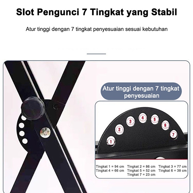 Jual Benston Music- Keyboard Stand Piano Calori Full Besi, Rak Keyboard ...