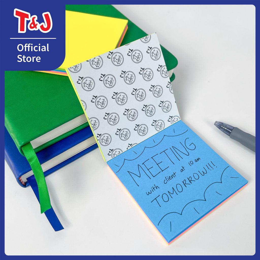 Jual T&J Labels Sticky Notes TJ - 654 Flip | Shopee Indonesia