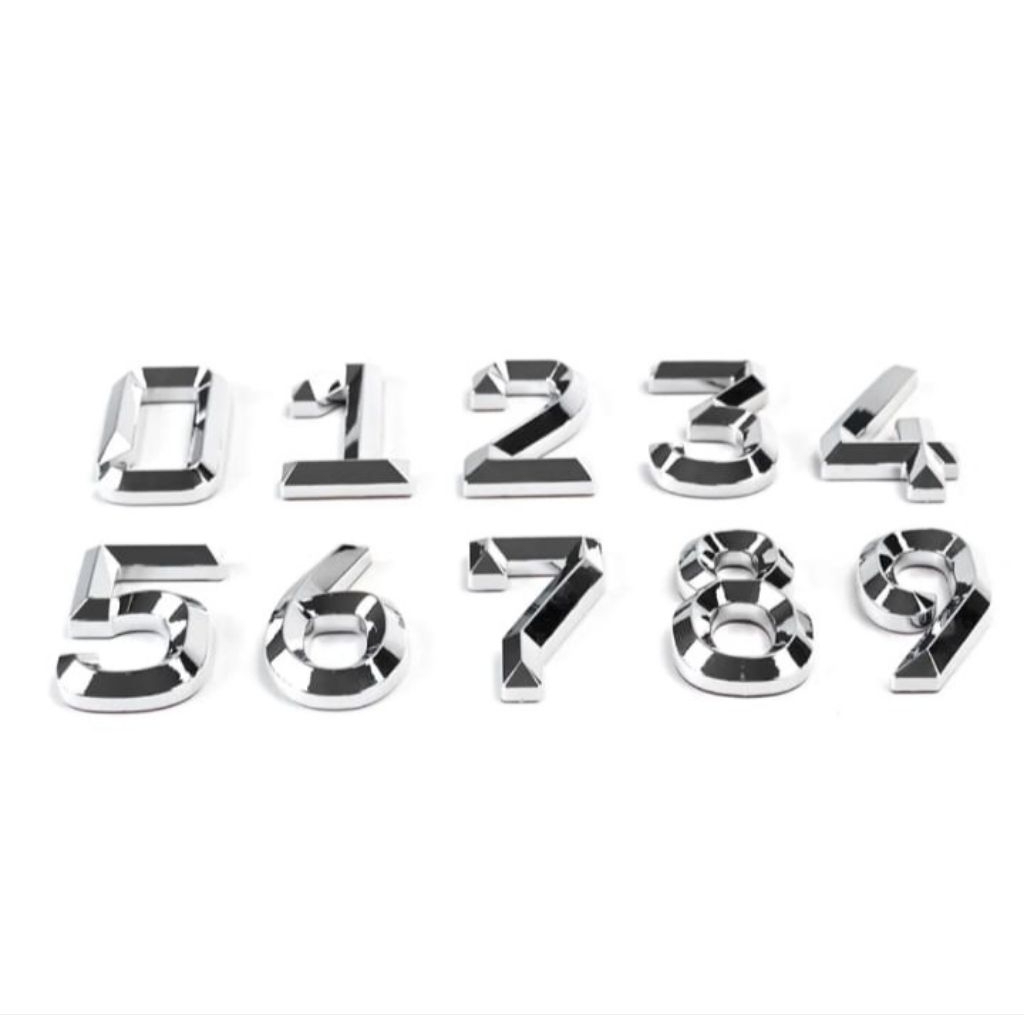 Jual HURUF TIMBUL 7CM &ANGKA SATUAN /GROSIR (FE FONT TERBARU) UNTUK ...