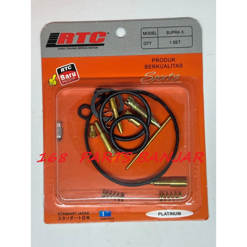 Jual Rtc Repair Kit Repairkit isi Karburator Carburator Honda Supra X ...
