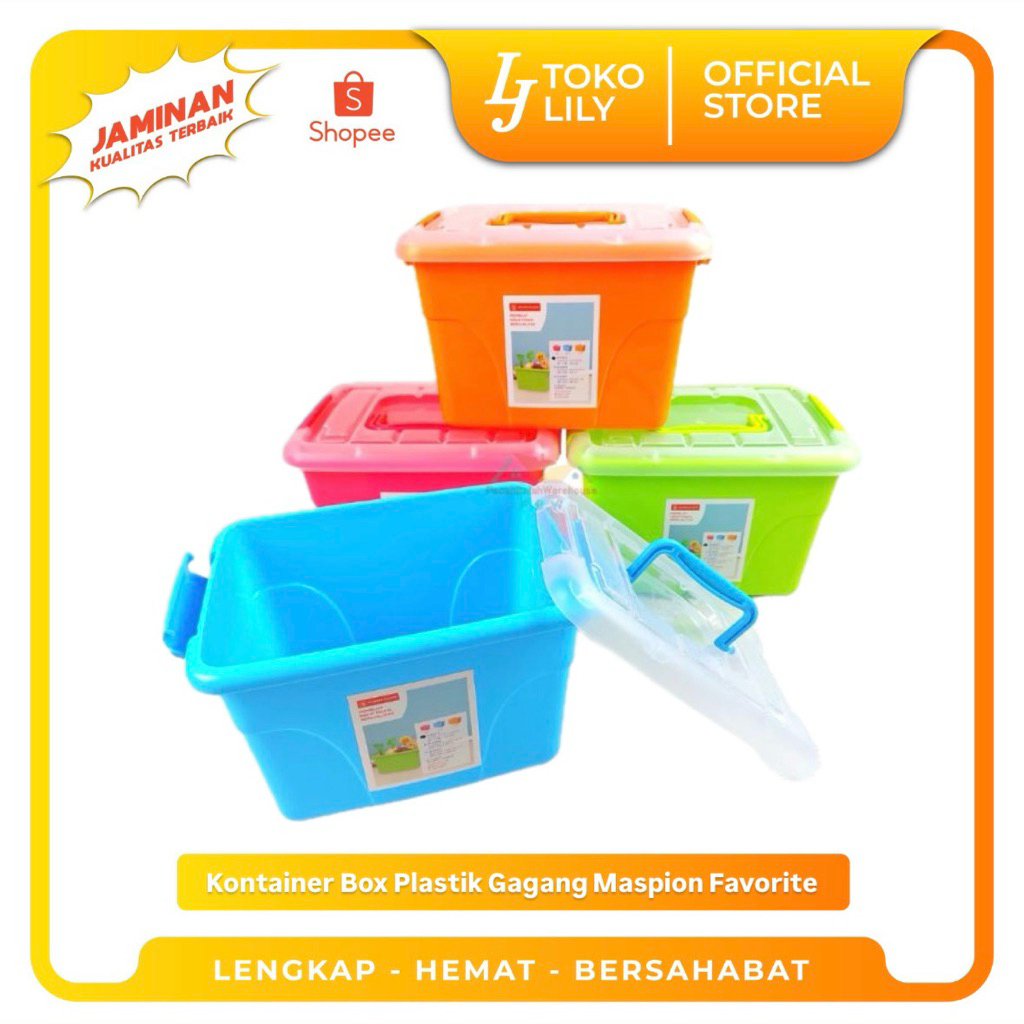 Jual Kontainer Box Plastik Gagang Maspion Favorite BCC | Shopee Indonesia