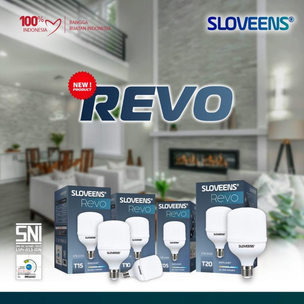 Jual LAMPU LED SLOVEENS REVO T05, T10, T15, T20, T30, T40 | Shopee ...