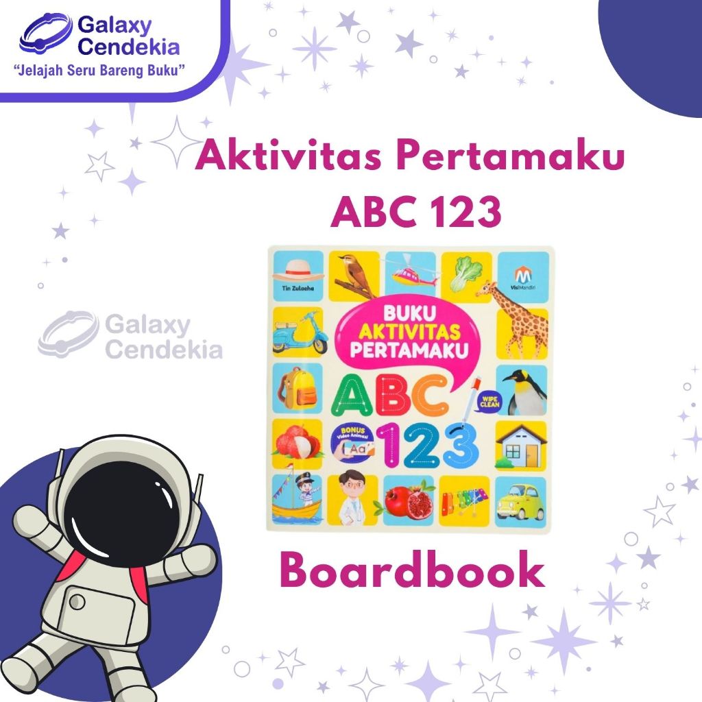 Jual Ziyadbooks Buku Aktivitas Pertamaku ABC 123 Edukasi Belajar ...