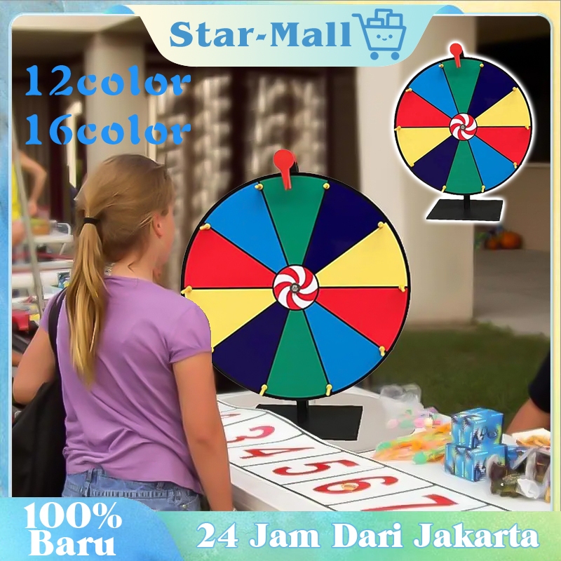 Jual 1Set Lucky Spin Permainan Roda Putar Roda Hadiah Roda ...