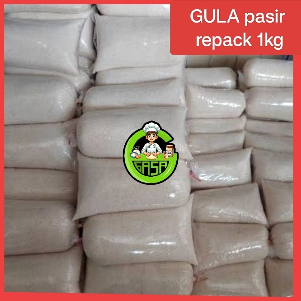 Jual GULA PASIR CRYSTAL RAJA GULA REPACK 1 kg | Shopee Indonesia