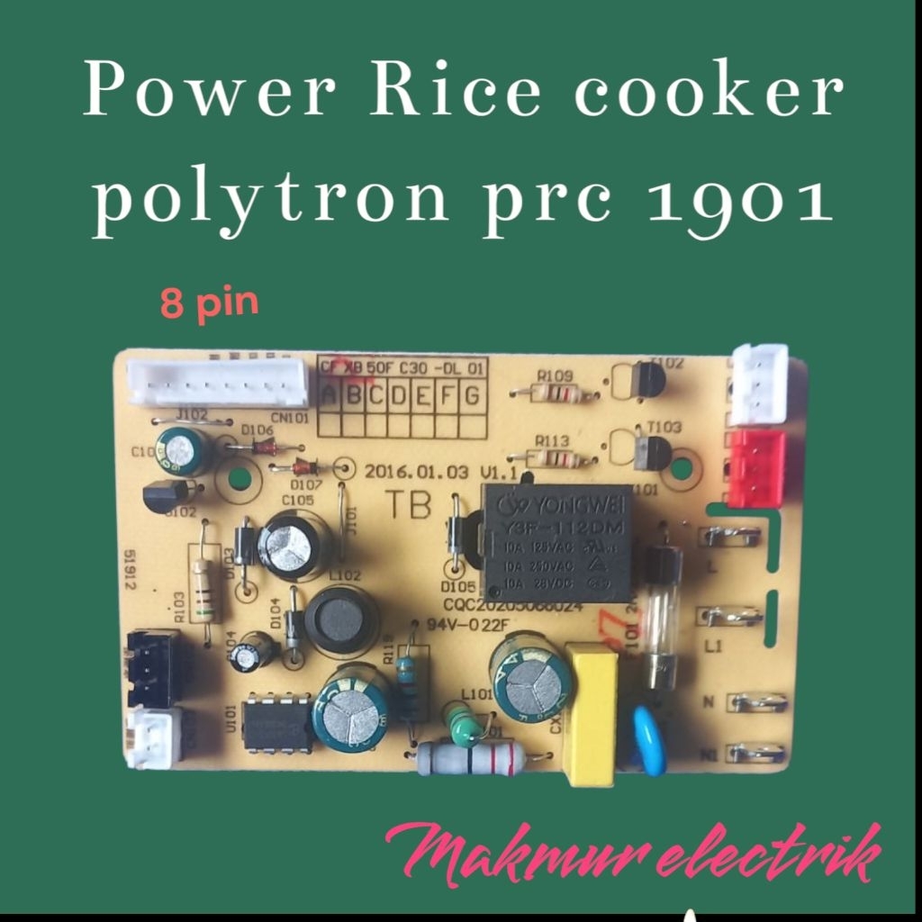 Jual modul power rice cooker digital polytron prc 1901 | Shopee Indonesia