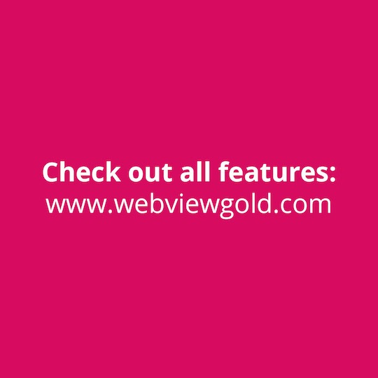 Jual WebViewGold for Android | Convert website to Android app No Code ...