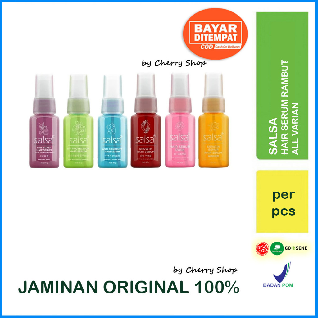 Jual SALSA - HAIR SERUM ( 80 ml ) - Spray Perawatan Rambut Growth ...