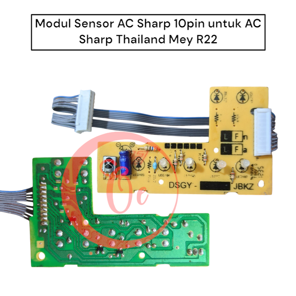 Jual Modul Sensor AC Sharp 10pin untuk AC Sharp Thailand Mey R22 ...