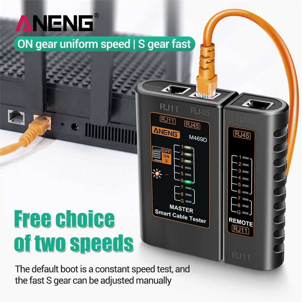 Jual Tester / Alat Tes Kabel Jaringan LAN UTP Telpon RJ45 dan RJ11 ...