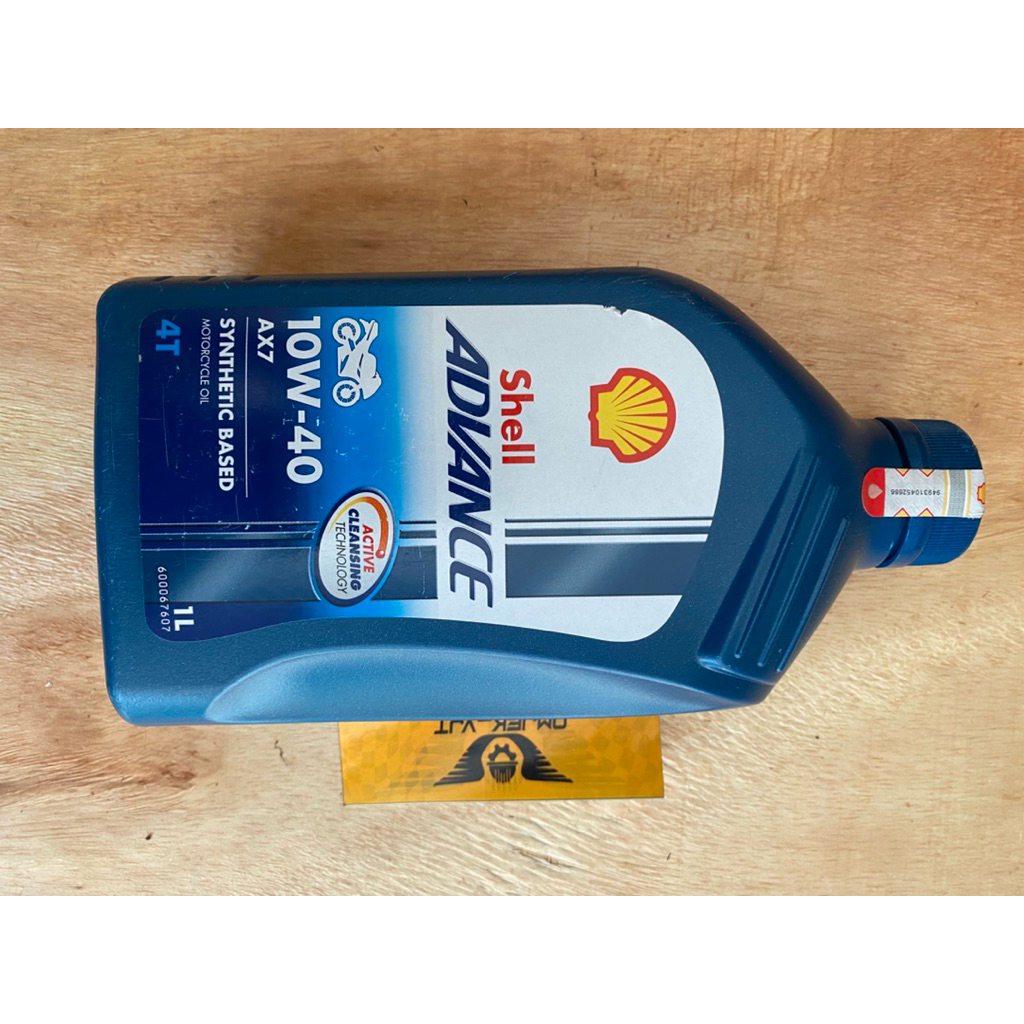 Jual Shell Advance AX7 1 liter original | Shopee Indonesia