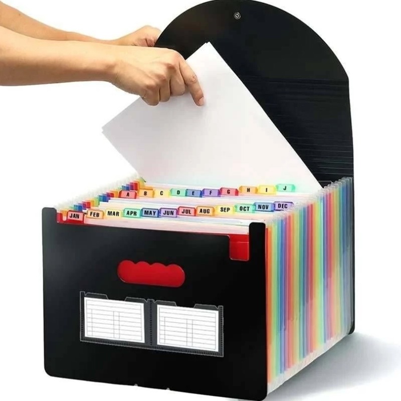 Jual 24 Slot Folder File Dokumen Ukuran A4 File Folder Dokumen Isi A4 ...
