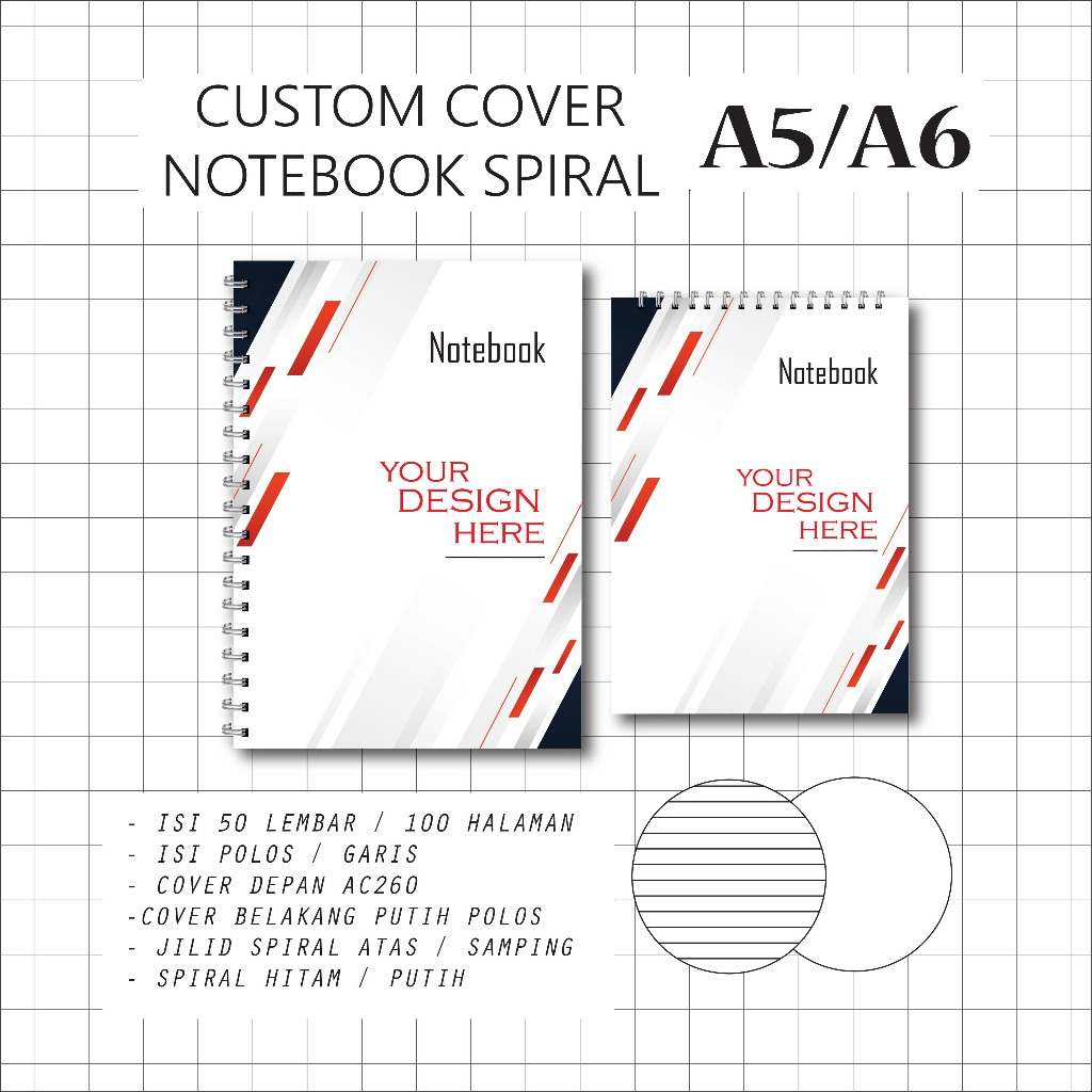 Jual NOTEBOOK A5 CUSTOM BUKU CATATAN SOUVENIR SEMINAR KIT BLOCK NOTE ...