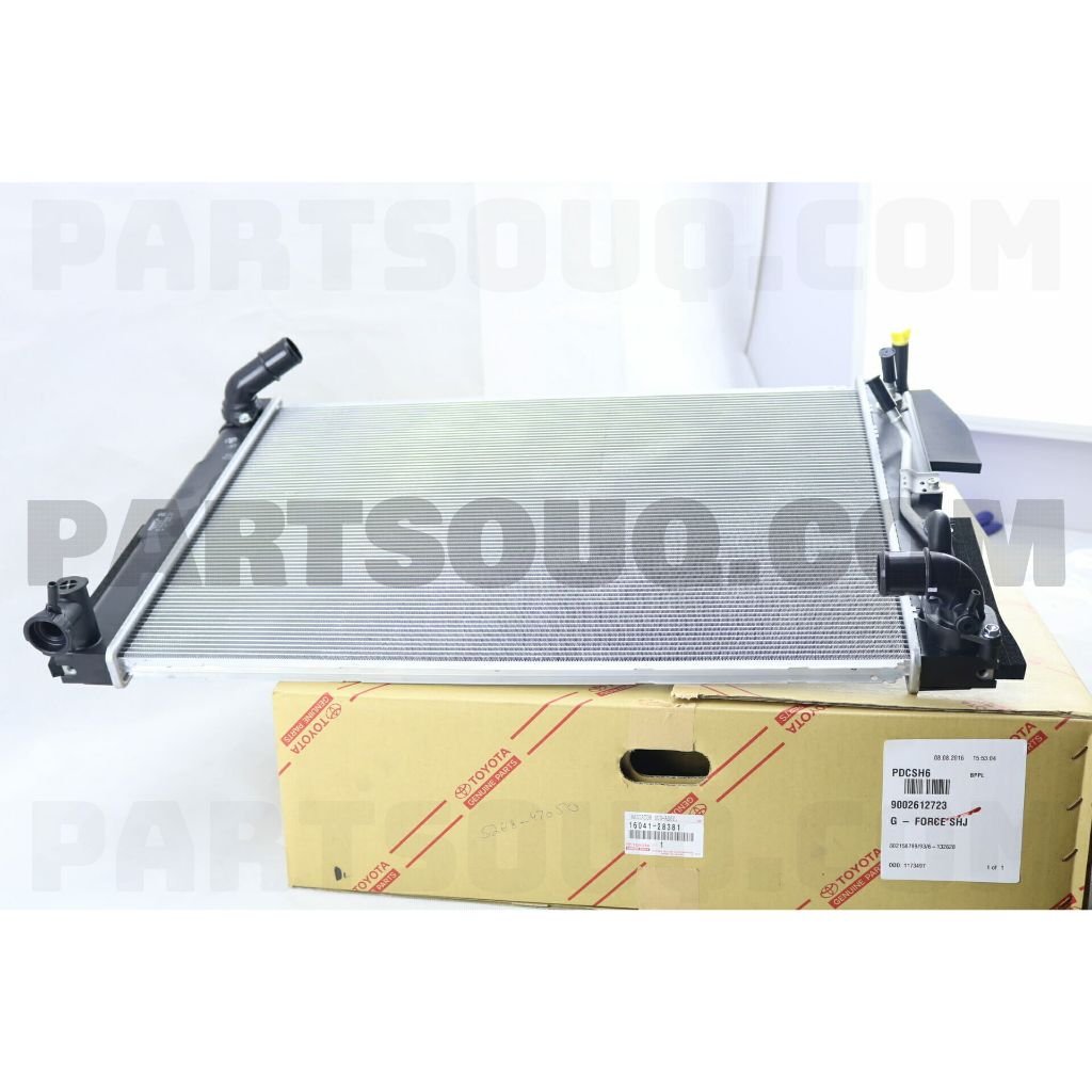 Jual radiator toyota harrier acu30 2003 2004 2005 2006 2007 2008 2009 ...