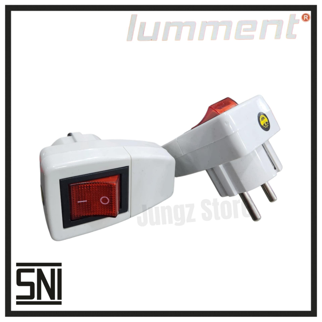 Jual Lumment Steker Saklar Lampu On Off / Colokan Listrik Dengan Saklar ...