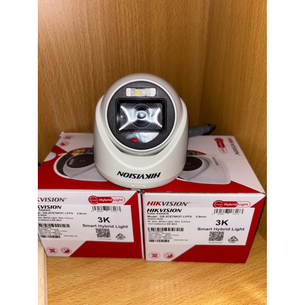 Jual HIKVISION DS-2CE76K0T-EXLPF 5MP Dual Light Indoor Fixed Turret ...