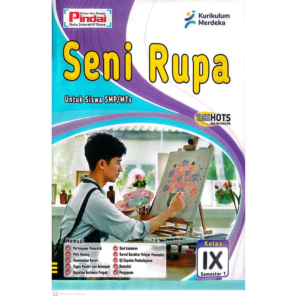 Jual Buku LKS Seni Rupa Kurikulum Merdeka Kelas 9 SMP/MTs Semester 1 ...