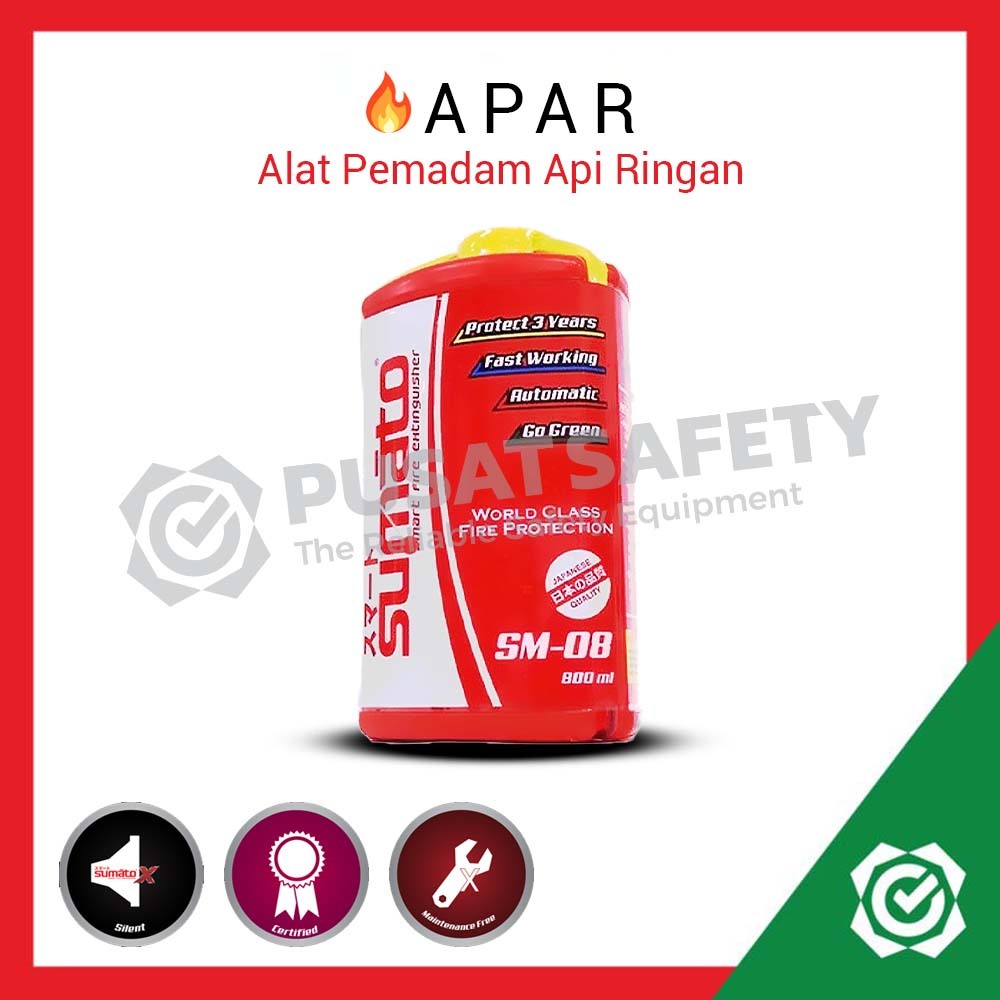 Jual SUMATO Smart Fire Extinguisher SM-08 Alat Pemadam Kebakaran Api ...