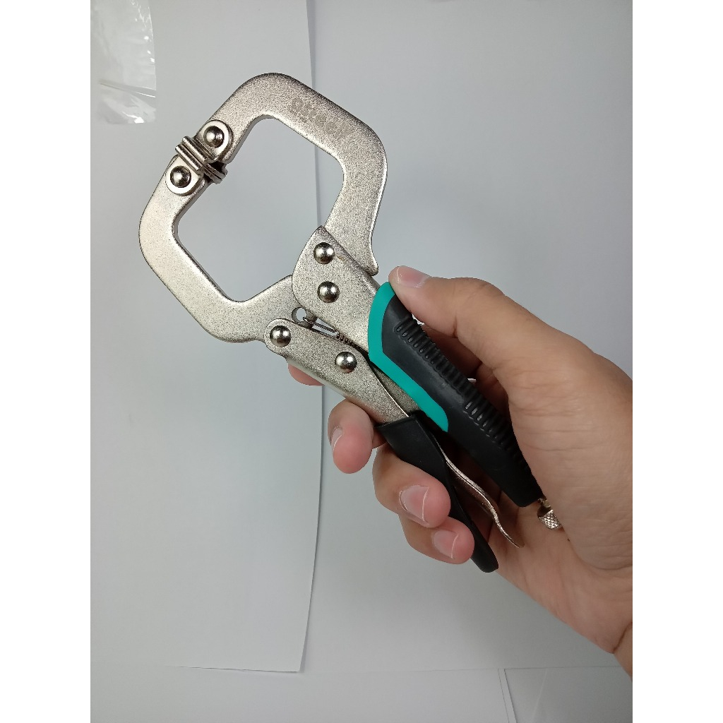 Jual Tang Catok Penjepit Besi Kayu Kunci Mini C Clamp Locking Plier ...