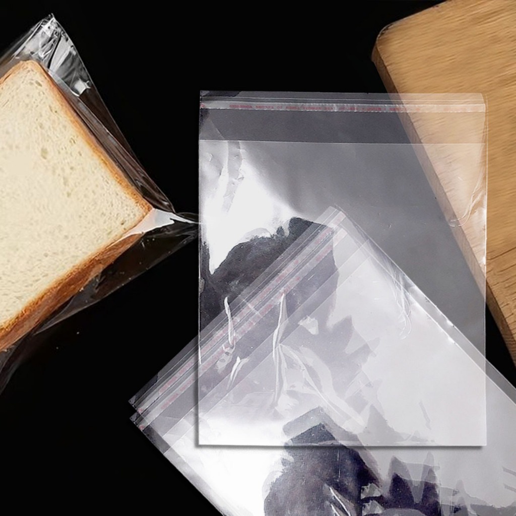 Jual OPP Roti Polos 18 x 21 + 3 Cm | Kantong Roti Dan Kue Kering ...