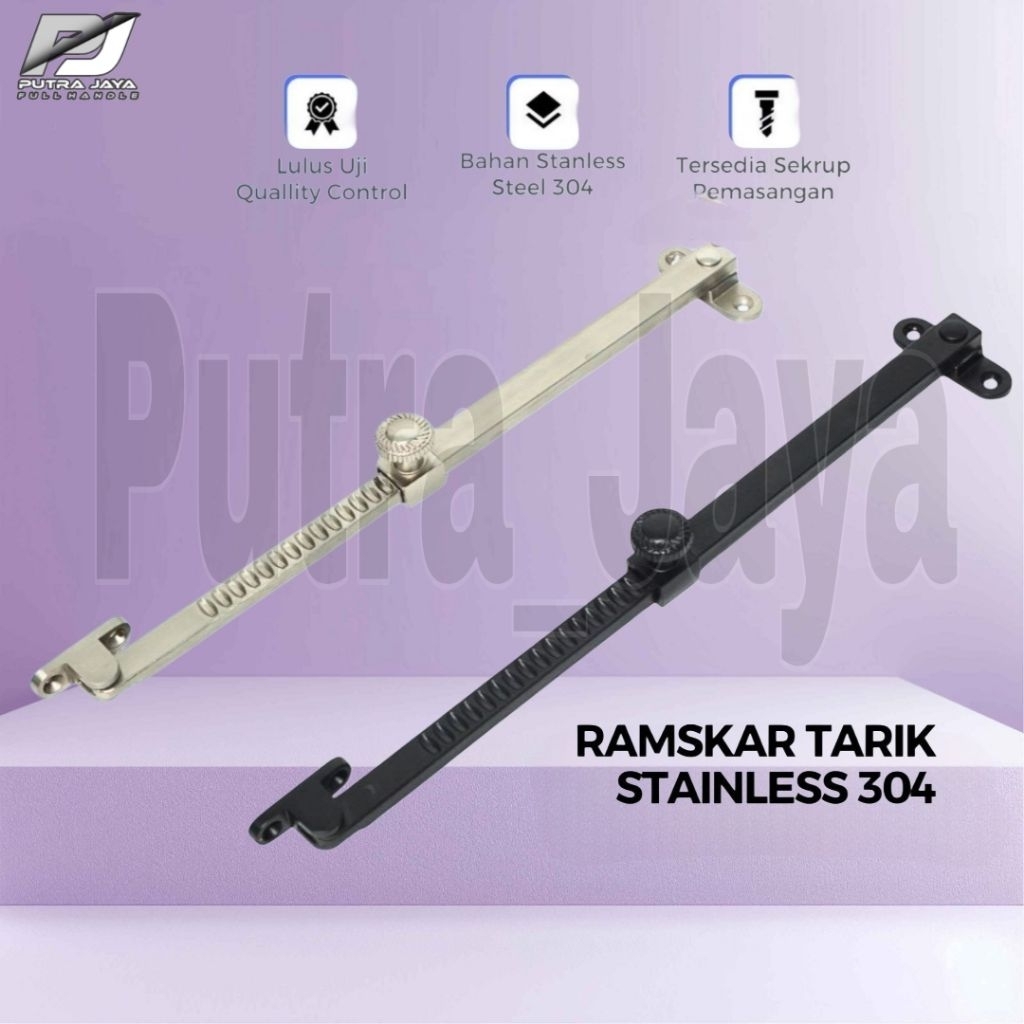 Jual Ramskar Tarik / Lamskar Putar 35cm STAINLESS TEBAL Kotak | Hak ...