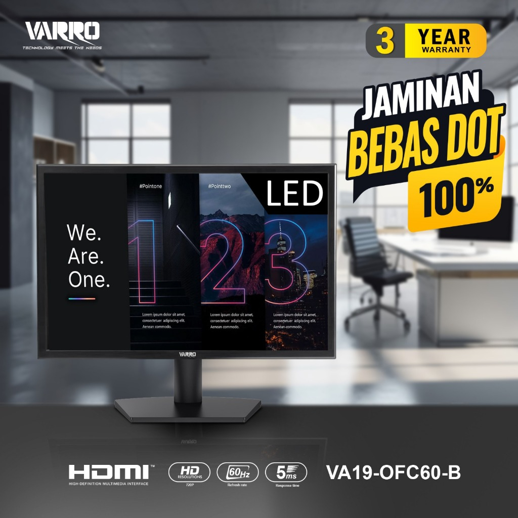 Jual LED VARRO / MONITOR VARRO 19'' GARANSI RESMI | Shopee Indonesia