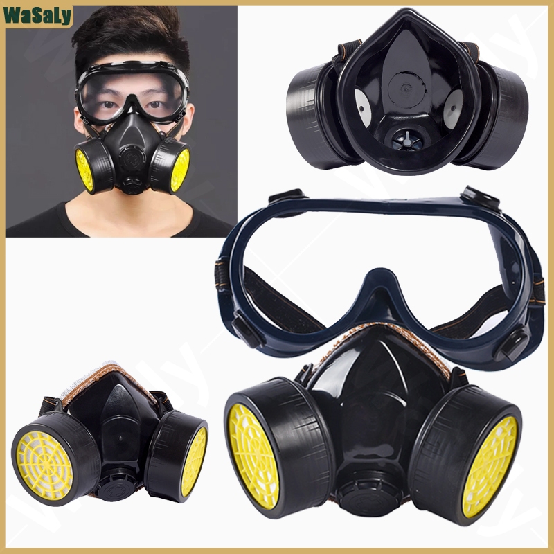 Jual Masker Gas Respirator Anti-Dust Industrial Mask Chemical Masker ...