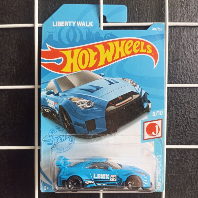 Jual Hot Wheels Nissan GTR R35 LBWK LB Silhouette Works GT Nissan 35GT ...