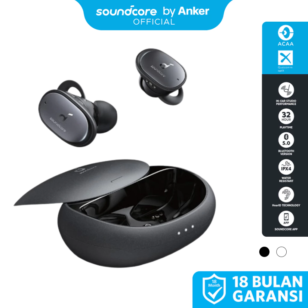 Soundcore Liberty 2 Pro TWS Earphone Black - A3909