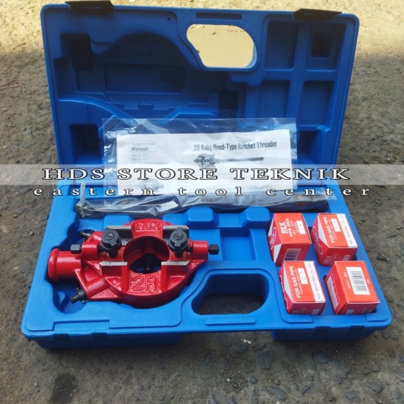 Jual Alat Senai Drat Pipa Manual REX 2R Ukuran 1/2 - 1.1/4 inch Alat ...