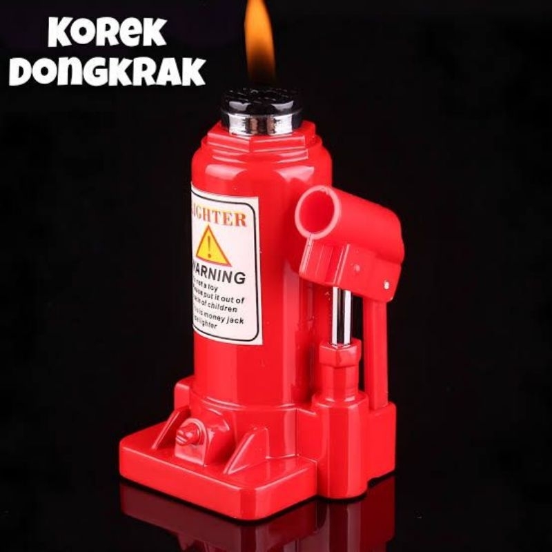 Jual Mancis Korek Api Lilin Model Dongkrak Gas Isi Ulang | Shopee Indonesia
