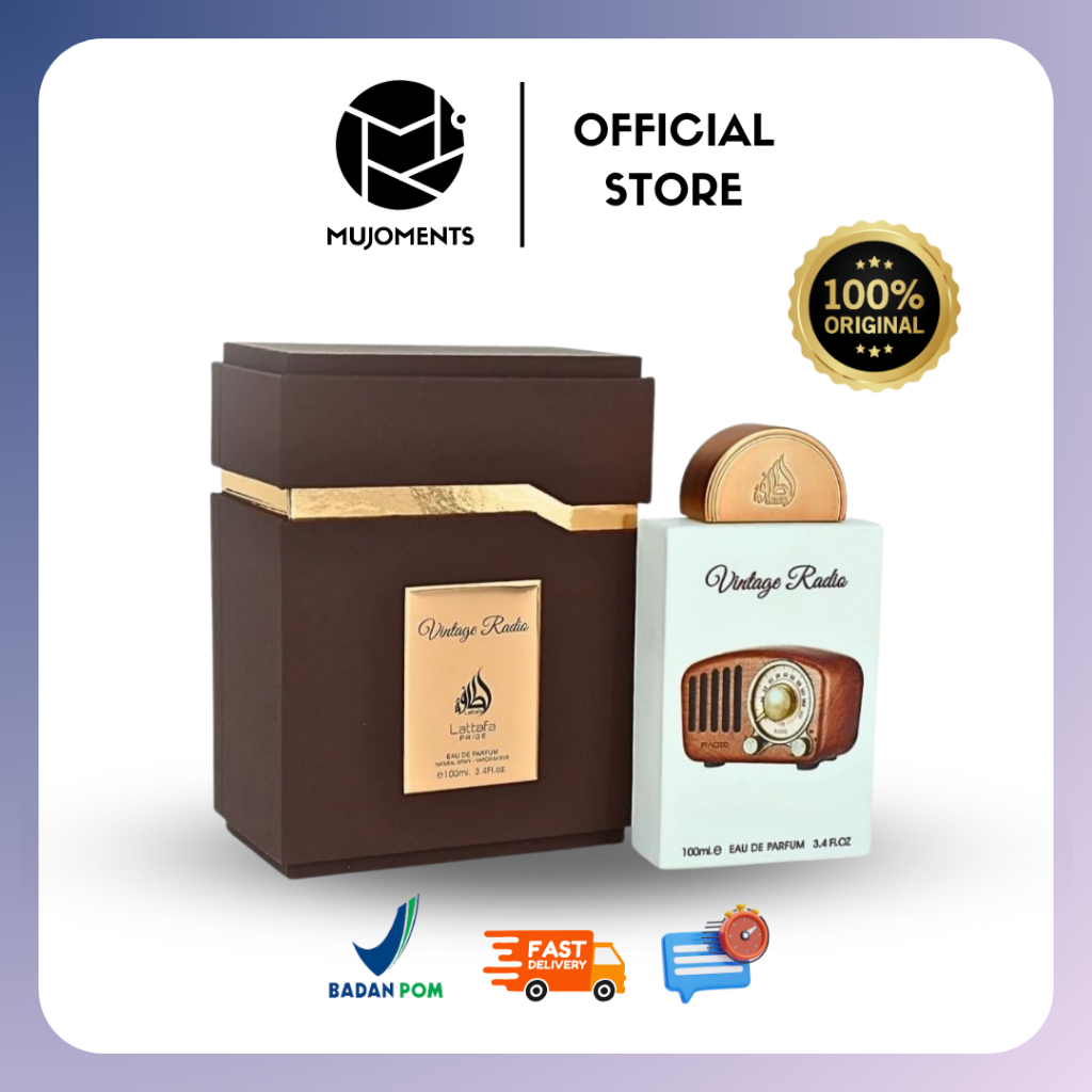 Jual Lattafa Vintage Radio 100ml (Dupe Initio's Paragon) | Shopee Indonesia