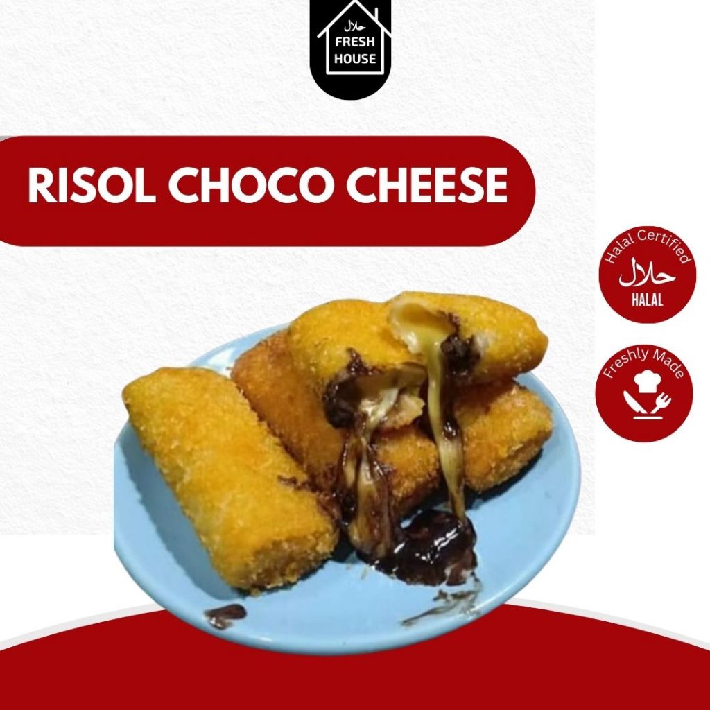 Jual RISOL CHOCO CHEESE FROZEN / RISOL BLEPOTAN / RISOL DBP | Shopee ...