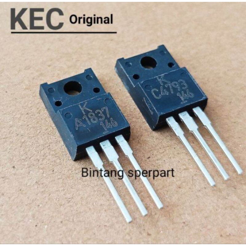 Jual TRANSISTOR A1837 C4793 ORIGINAL KEC (SATU PASANG) TRANSISTOR C4793 ...
