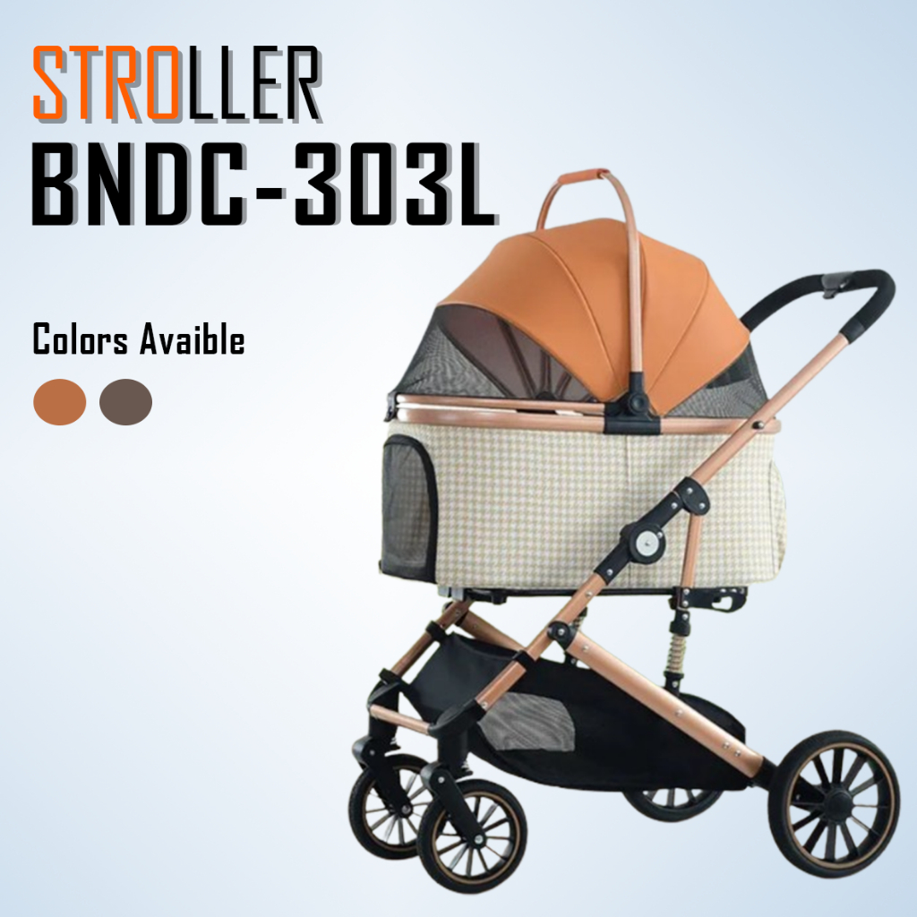 Jual Stroller Anabul BNDC-303L || Kereta Dorong Anabul (Anjing dan ...