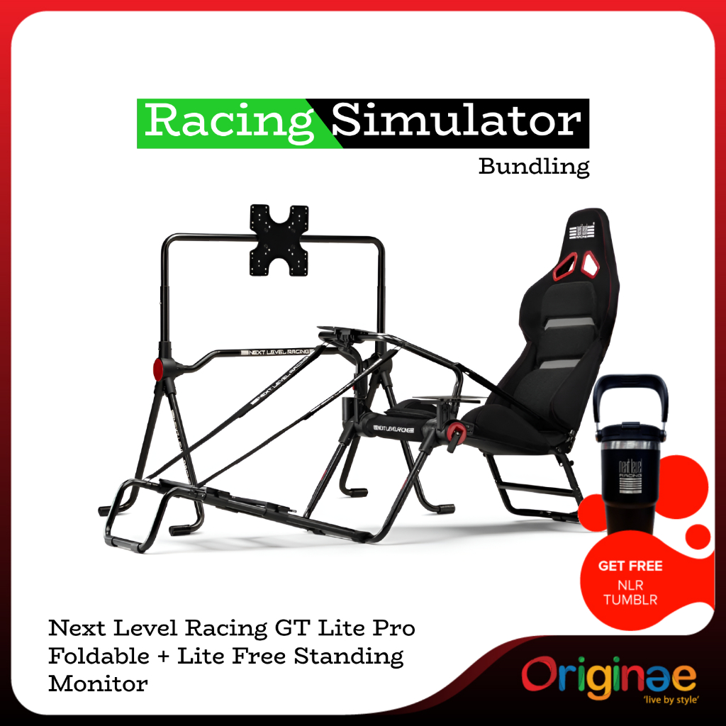 Jual [BUNDLING] Next Level Racing® GTLite Pro Foldable Cockpit + Next ...