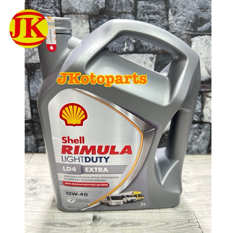 Jual Oli Mesin Shell Rimula Light Duty LD4 15W-40 1L 5L | Shopee Indonesia
