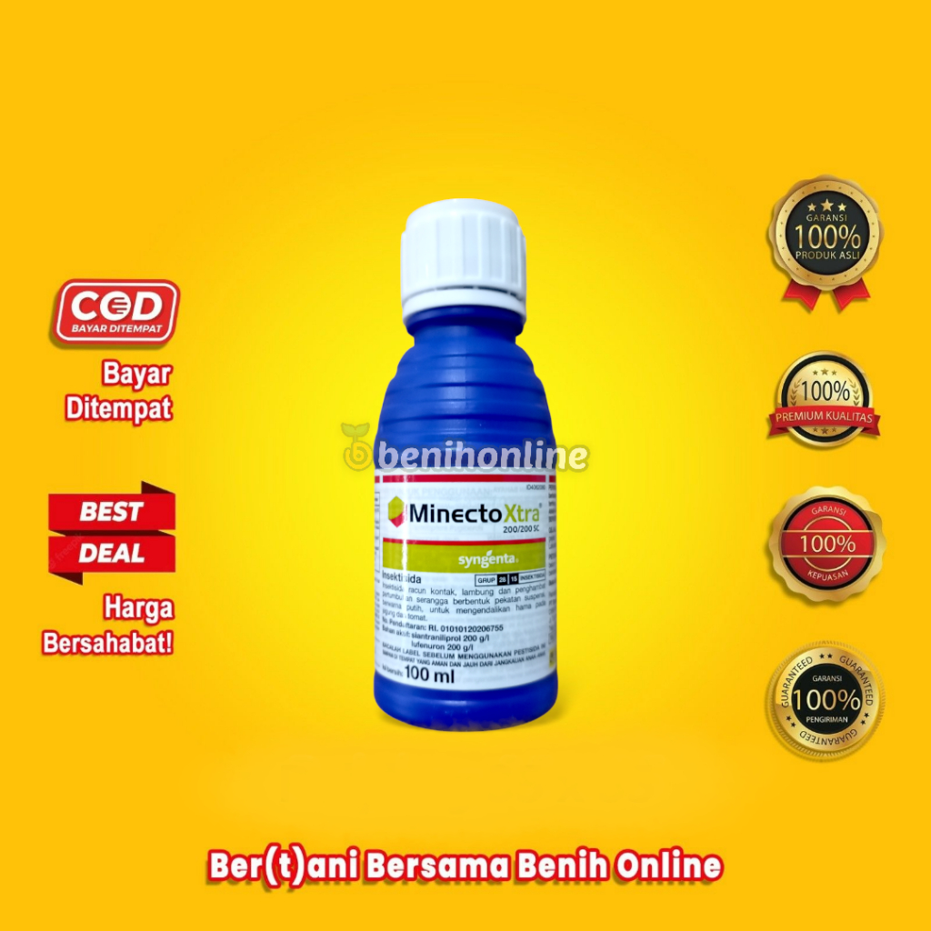Jual INSEKTISIDA MINECTO XTRA 200/200 SC 100 ML syngenta free kaos ...