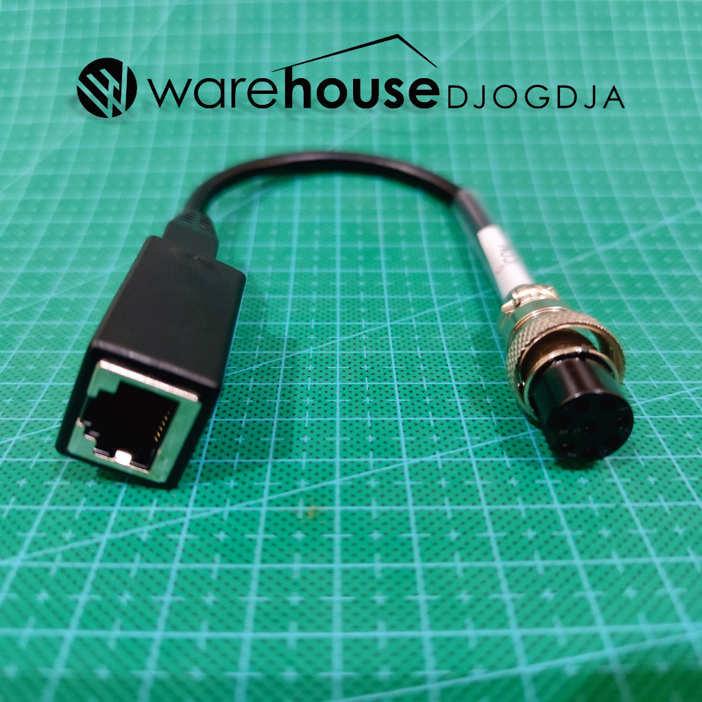 Jual Kabel Jumper Extramic / Mic Icom Konektor RJ45 8 pin ke Radio Rig ...