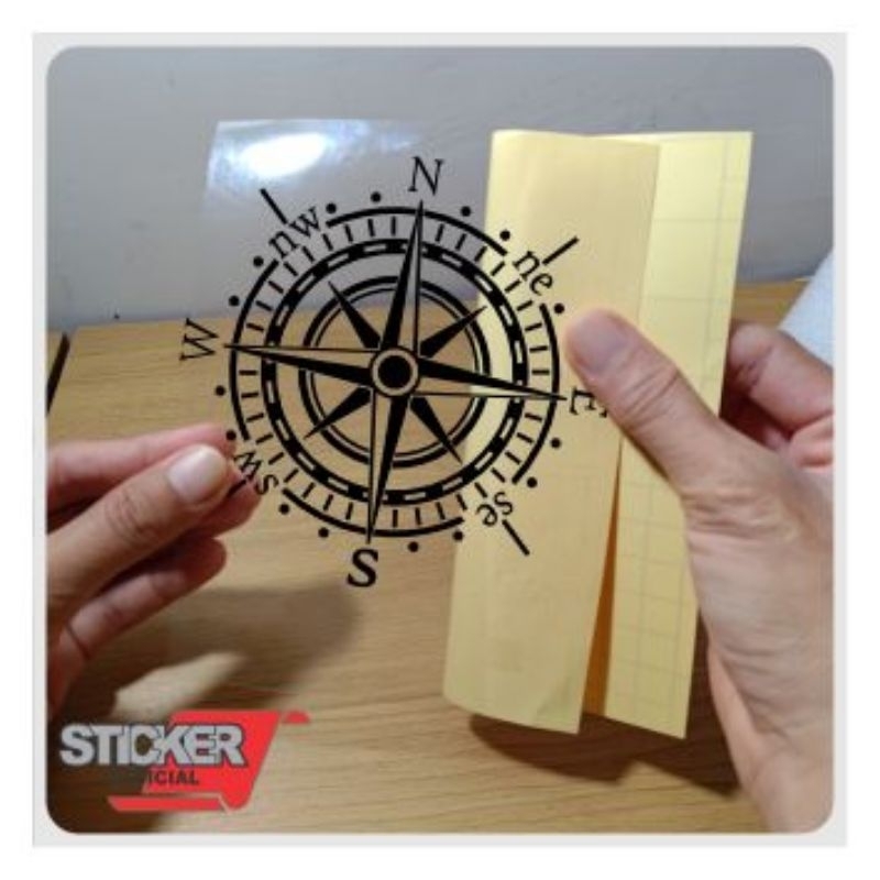 Jual sticker model compas, motor dan mobil | Shopee Indonesia