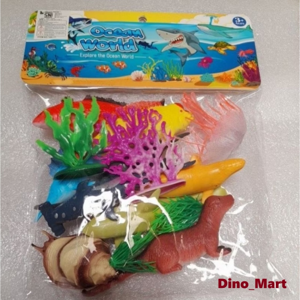 Jual Mainan Binatang Laut Ocean World - Mainan Anak - Mainan Edukasi ...